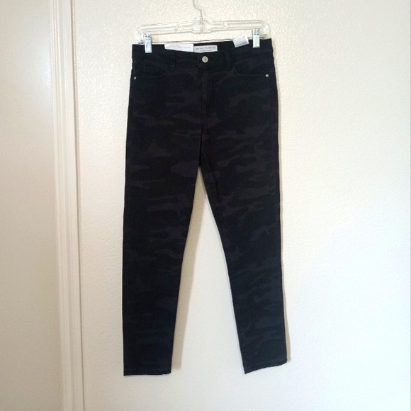 Social Standard By Sanctuary Denim - Social Standard By Sanctuary Black Camo Ankle Skinny Jeans NWT mid Rise